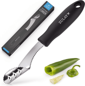 Jalapeno Corer with Serrated Edges