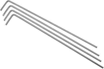 Lansky Guide Rods Package-4 for Knife Sharpening System Kits & Hones
